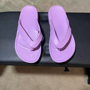 Crocs flip flops